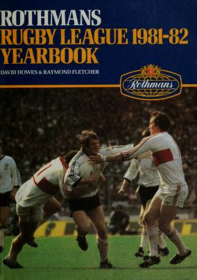 ROTHMANS RUGBY LEAGUE YEARBOOK 1981-82 1ST YEAR 